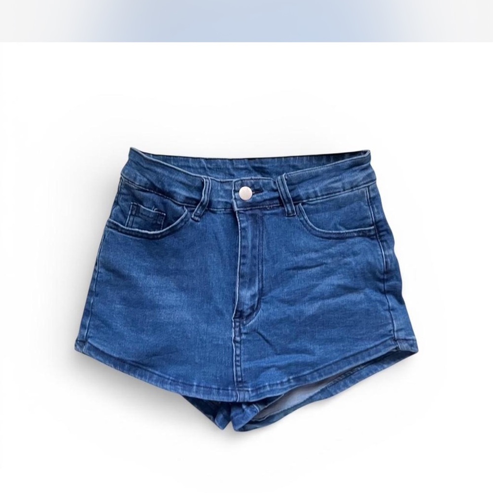 Denim Skort Blue Short